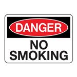 Industrial Heavy Duty Decal  Danger No Smoking